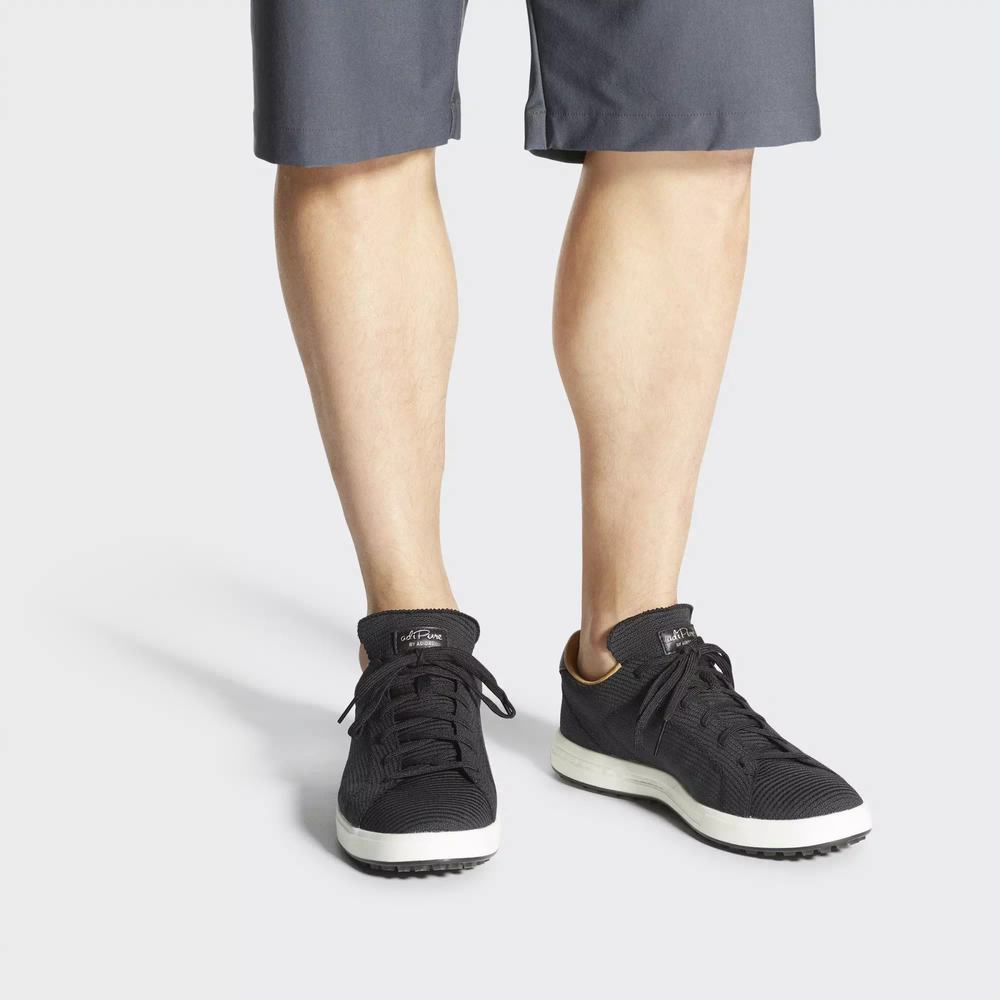 Adidas Adipure Tenis De Golf Negros Para Hombre (MX-39608)